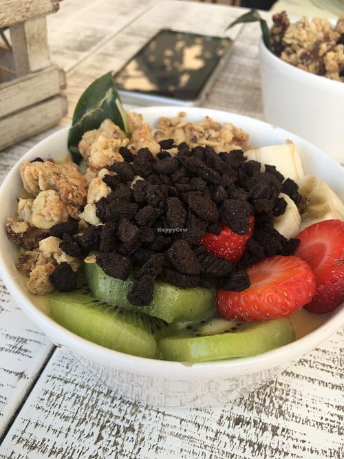 Smoothie bowl at Surf House in Barcelona