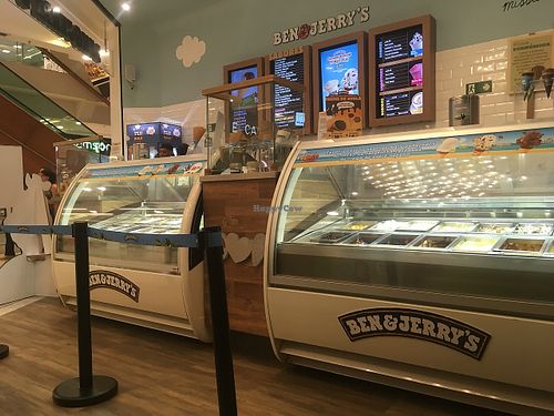Counter at Ben & Jerry's in Belo Horizonte