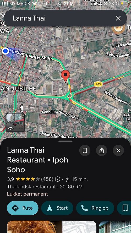   at Lanna Thai in Ipoh