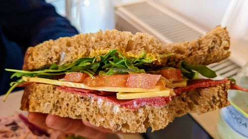 Christmas in New York at Secret Garden Cafe in Clitheroe