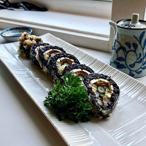 Black Dragon at Ohana Sushi Vegan in Montreal