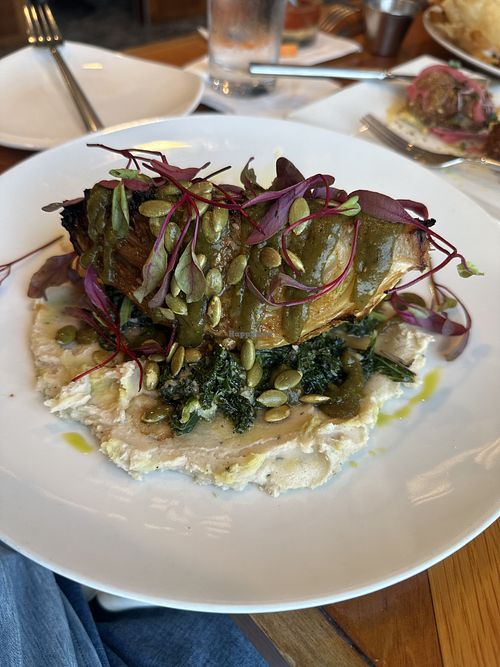 Cabbage wedge  at Mews in Provincetown