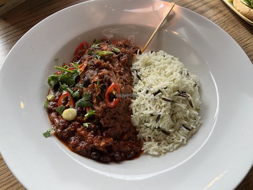 Pulled mushroom chilli  at Seven Kings in Dunfermline