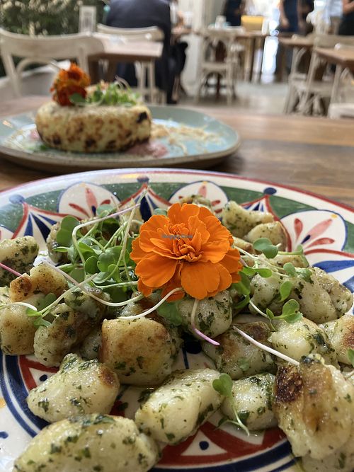 Gnocchi de pesto  at Casa Graviola in Brasilia