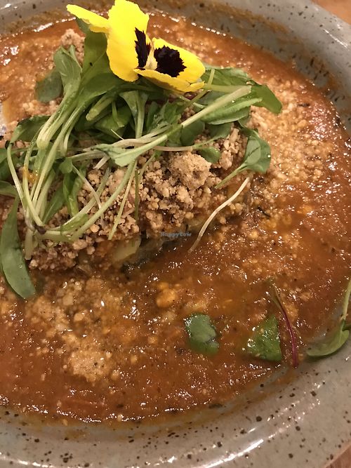 Eggplant lasagna at Casa Graviola in Brasilia