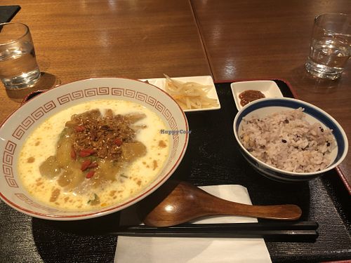 Tantan Noodles  at Muku Taiwanese Vegetarian Food in Kyoto