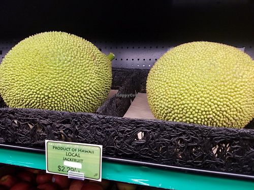 Local jackfruit at Island Naturals in Kailua Kona