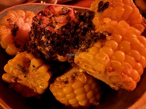 corn on cob at Hans im Glück - Sonnenstr in Munich