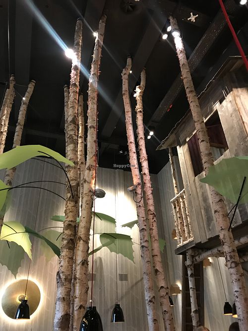 Decor in the restaurant at Hans im Glück - Sonnenstr in Munich