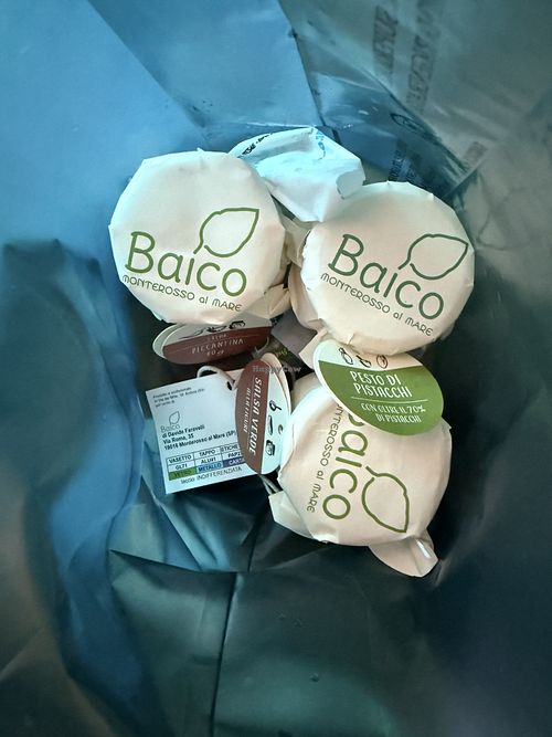   at Baico Artisinal Pesto Lab in Monterosso Al Mare