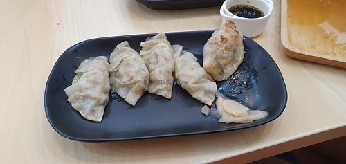 Gyosa vegan durianrider at Bai Plu House in Bangkok