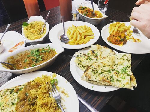 All vegan everything 🌱 at Lily's Vegetarian Indian Cuisine in Ashton-under-lyne