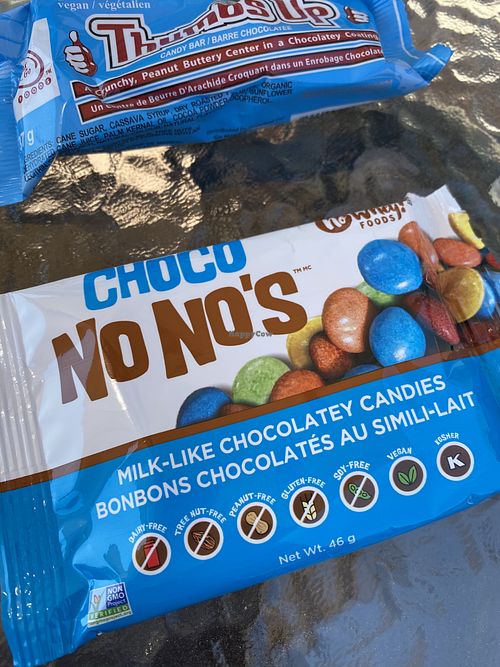 Assorted vegan chocolate yummieness   at Northern Lights Fauxmagerie in Timmins