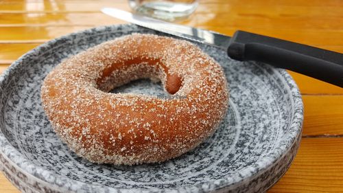 Doughnut at Umami Ramen & Izakaya in Montreal