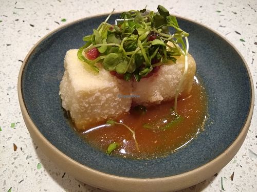 Agedashi tofu at Umami Ramen & Izakaya in Montreal