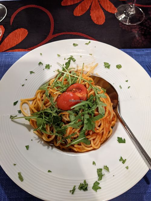Pasta al pomodoro (Vegan)  at Bistro Bukarica in Krk