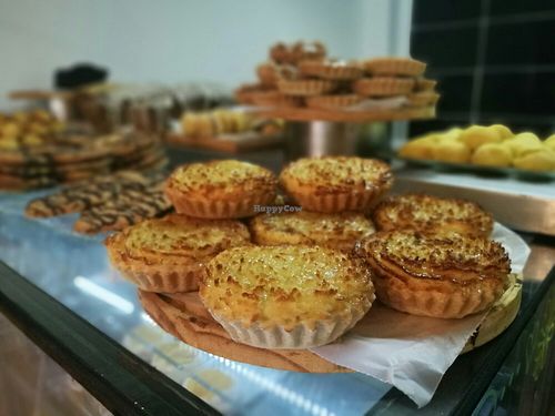 pastry with coconut and dulce de calendars at Vica in Buenos Aires