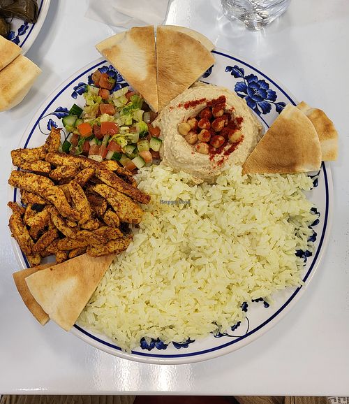 Shwarma at Nabati Vegan Mediterranean in Oklahoma City