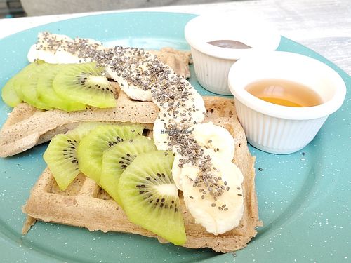 Waffles at iXiMeek | Plant Based Project in Bucerias