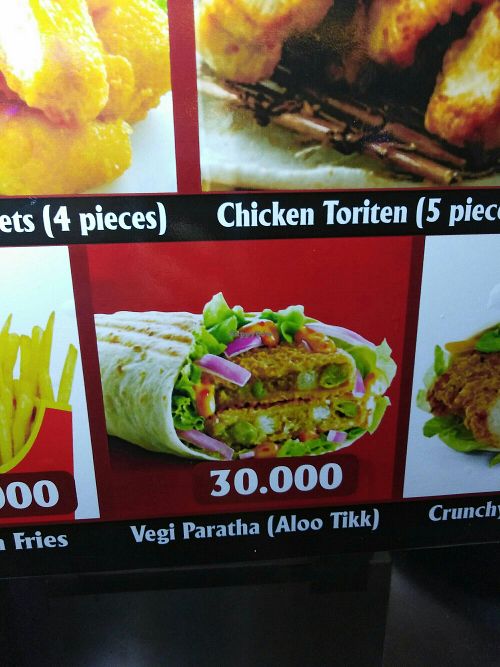 Vegan Paratha at Halal Snack Station - Stall in Ho Chi Minh City