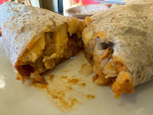 Chipotle burrito   at Viva Mexicana in Sebastopol