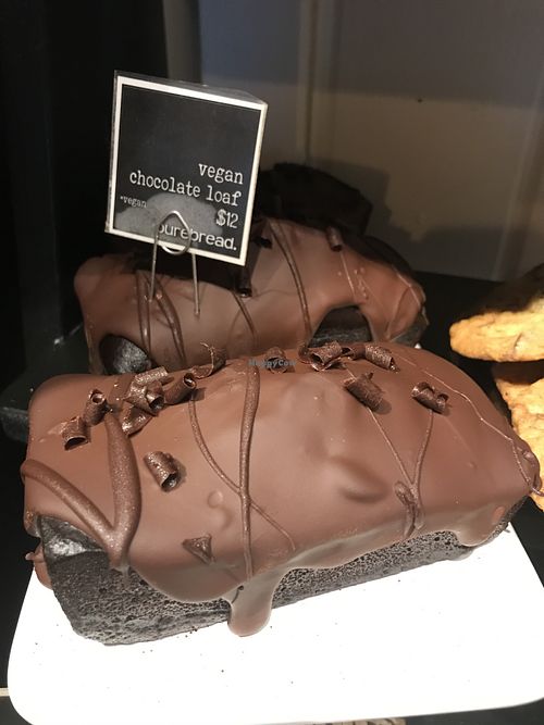 Vegan Chocolate Mini Loaf at Purebread in Whistler