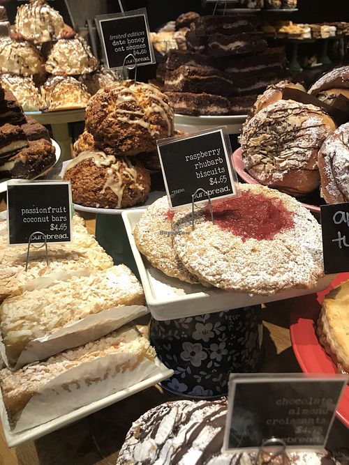 Vegan biscuits at Purebread in Whistler