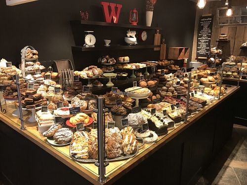 A lot of vegan treats! at Purebread in Whistler