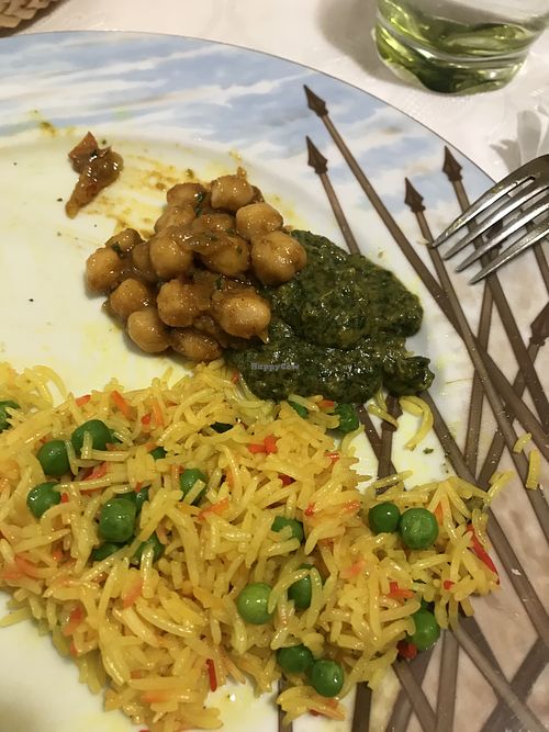 Veggie at Taj Mahal in Burgos