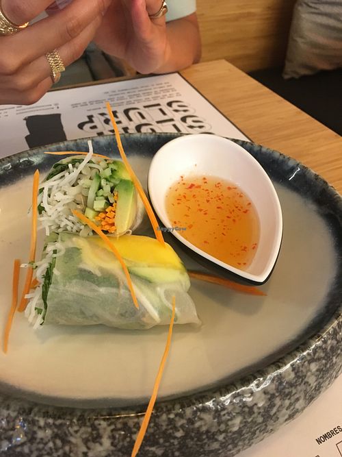 Vietnamese spring rolls  at Asian Ways - Paralelo in Barcelona