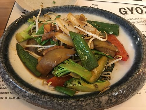 Vegan wok at Asian Ways - Paralelo in Barcelona