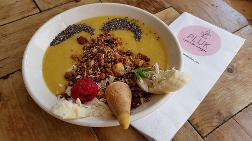Smoothie bowl at Pluk in Amsterdam