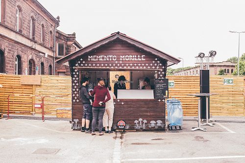 The small and cute "Cantine" at La Grenze in Strasbourg