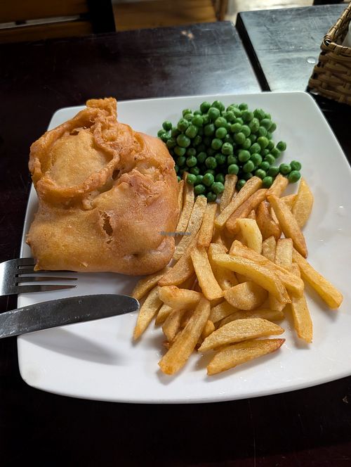 Proper fish and chips at Filthy Vegan in Ho Chi Minh City