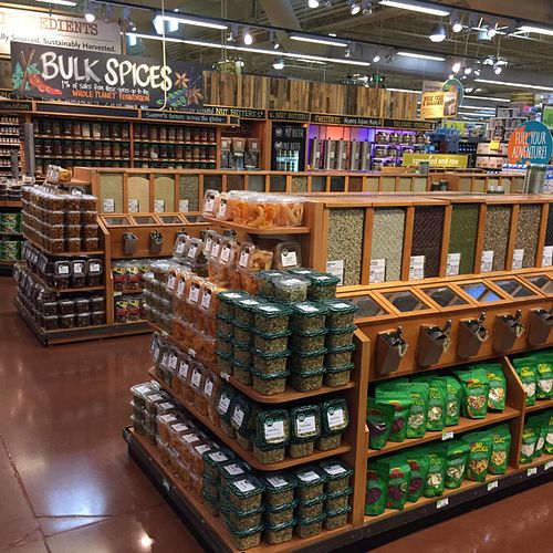 bulk section, partial view at Whole Foods Market - Pearl St in Boulder