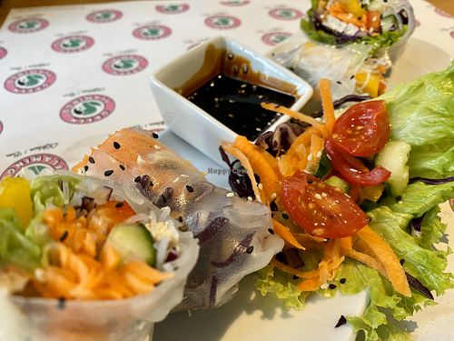 summer roll at Green Flamingo in Innsbruck