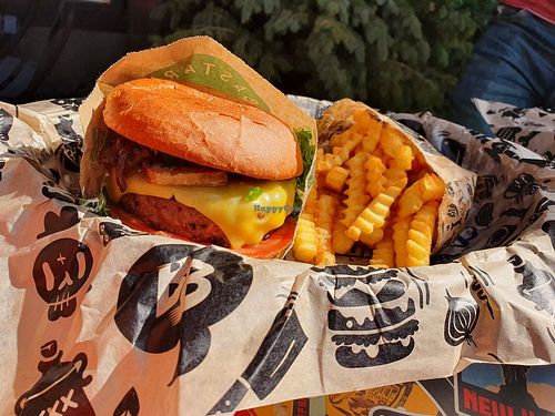 Beyond Los Angeles burger at Bastard Burgers - Hamngatan in Stockholm