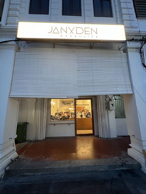 New frontage   at JanxDen Greenlife Cafe in Penang