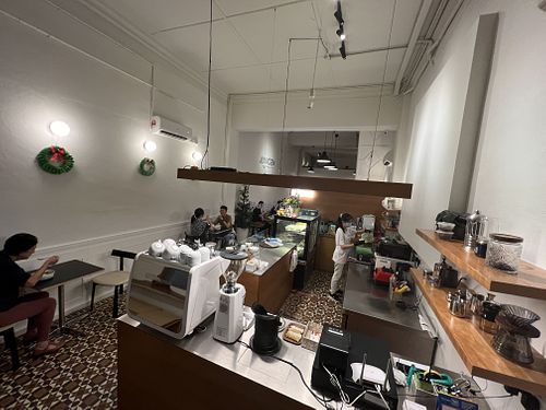 Interior  at JanxDen Greenlife Cafe in Penang