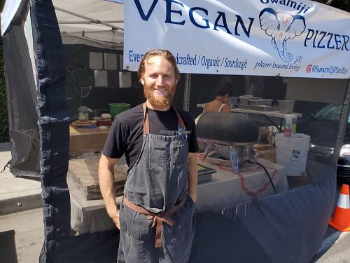 Owner Pablo at Swamiji in Los Angeles