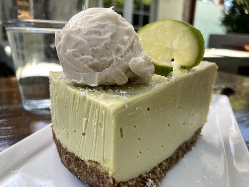 Key lime pie at SunCafe in Studio City