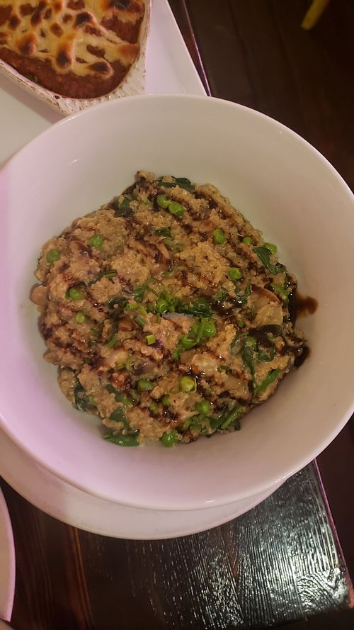 Mushroom risotto at SunCafe in Studio City