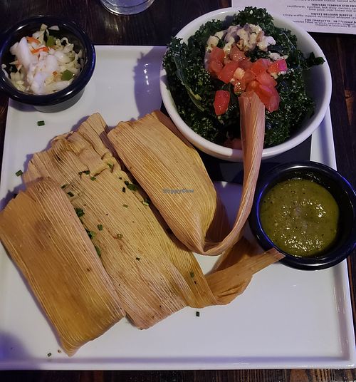 Tamales (for a limited time only) at SunCafe in Studio City