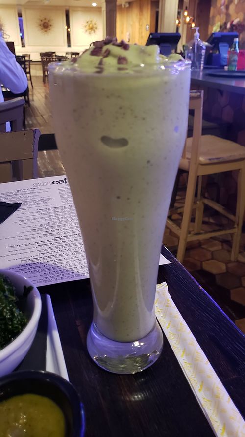 Shamrock Shake (mint) at SunCafe in Studio City