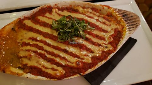Lasagna at SunCafe in Studio City