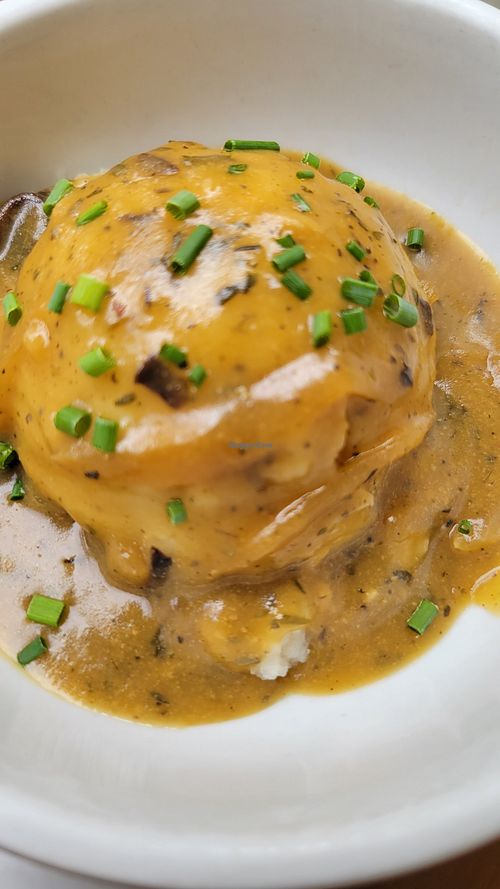 Mashed potatoes at SunCafe in Studio City