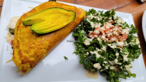 Kale salad at SunCafe in Studio City