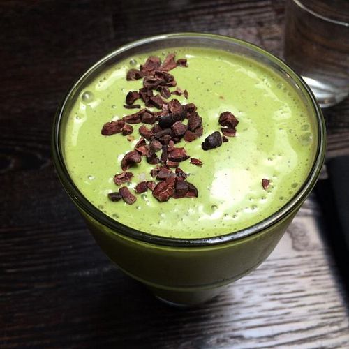 Mint Shamrock Shake at SunCafe in Studio City