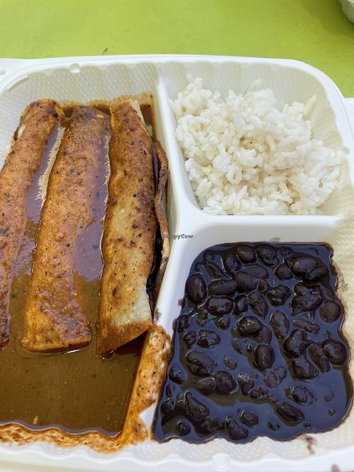 Mole enchiladas  at Lola's Taqueria in Belvedere