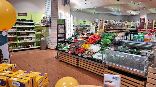 Fresh vegetables at Alnatura in Luebeck
